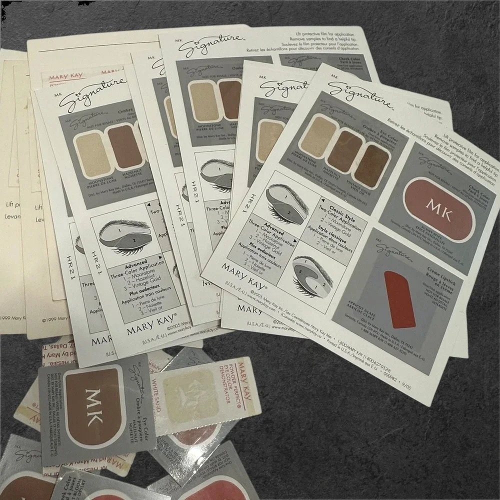 Mary Kay‎ Makeup Sample Lot Eyeshadow/Eyeliner/Blush Mixed Bulk